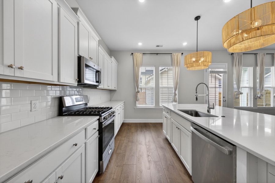Furnished interior view inside a new home in , Summerville (Image 10).