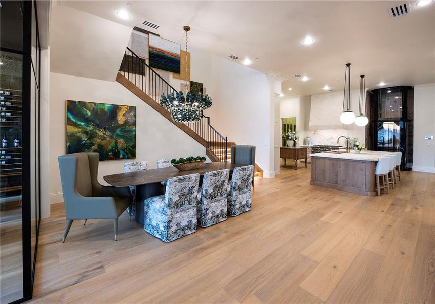Furnished interior view inside a new home in , Southlake (Image 13).