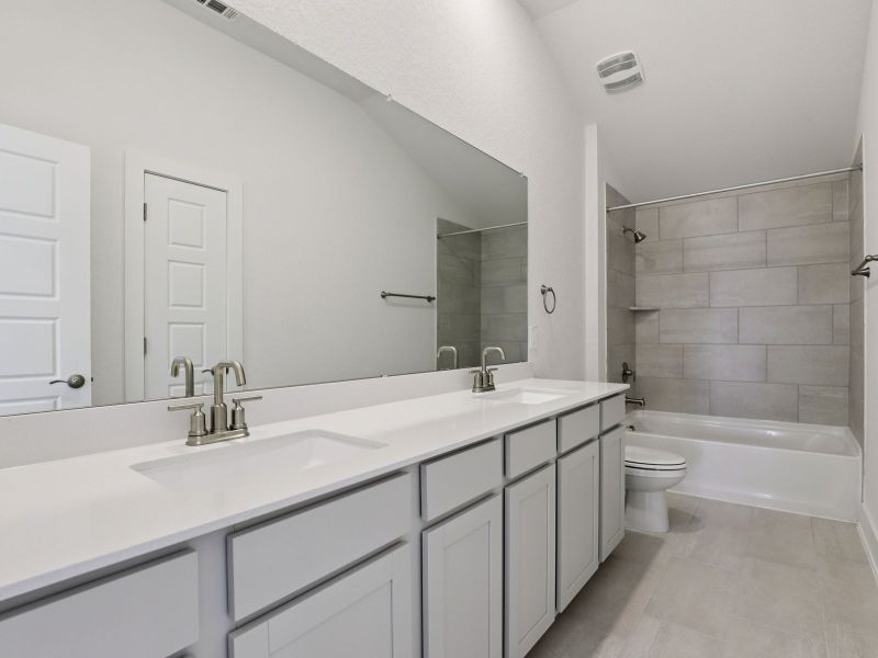 Furnished interior view inside a new home in Arcadia Ridge - Classic Series, San Antonio (Image 12).