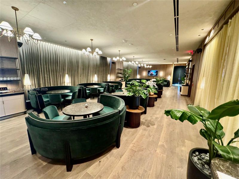 Furnished interior view inside a new home in , Miami (Image 2).