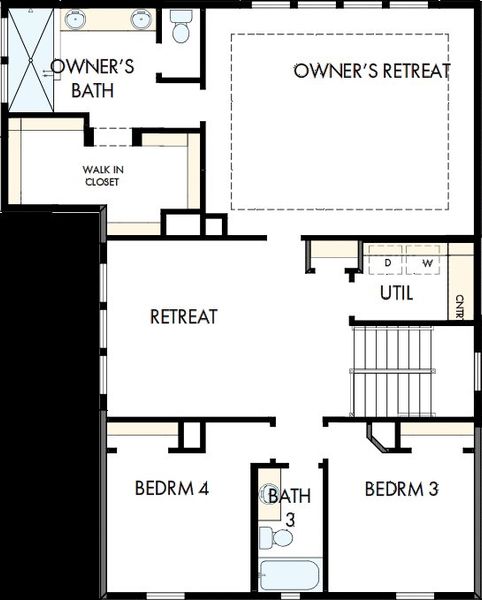 2D floor plan layout of this home in Hidden Ponds Reserve, Awendaw, SC (Image 3). 2D floor plan layout of this home in Hidden Ponds Reserve, Awendaw, SC (Image 3).