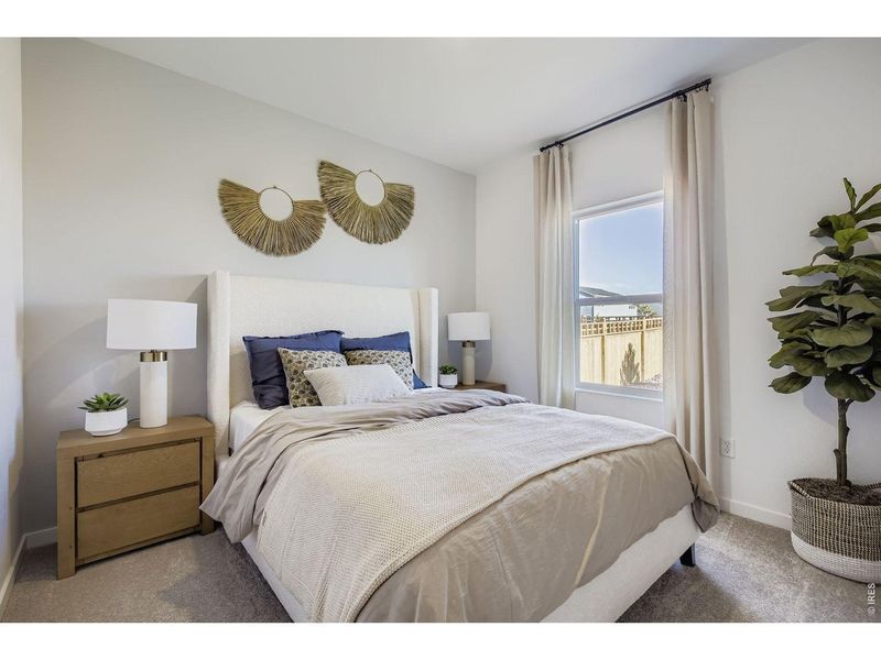 Furnished interior view inside a new home in Prairie Song, Windsor (Image 18).