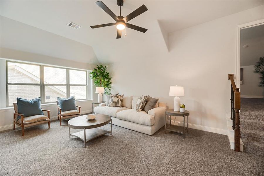 Furnished interior view inside a new home in , Royse City (Image 22). Furnished interior view inside a new home in , Royse City (Image 22).