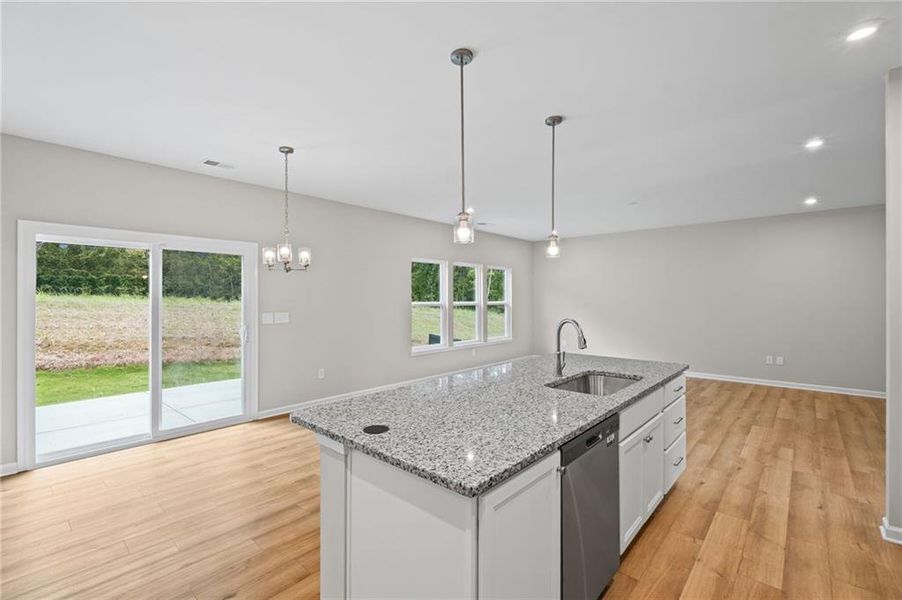 Furnished interior view inside a new home in Sage Woods, Dallas (Image 11).