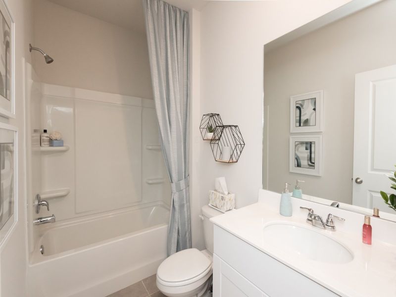 Paisley floorplan at Parc Terrace in Holly Springs, GA.