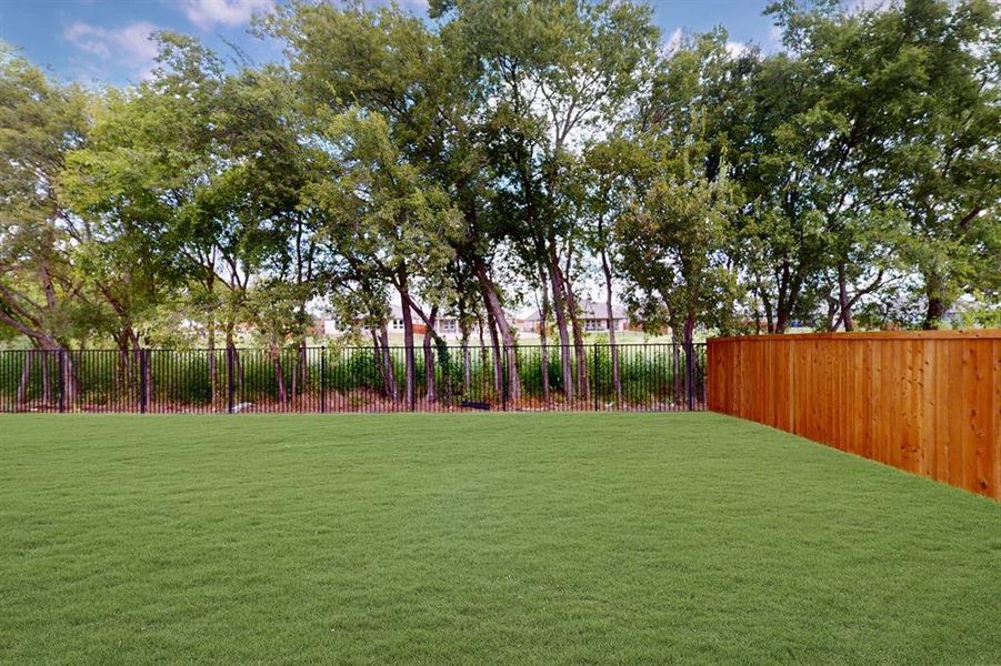 Front exterior of a new home in The Preserve, Justin, TX, highlighting curb appeal (Image 2).