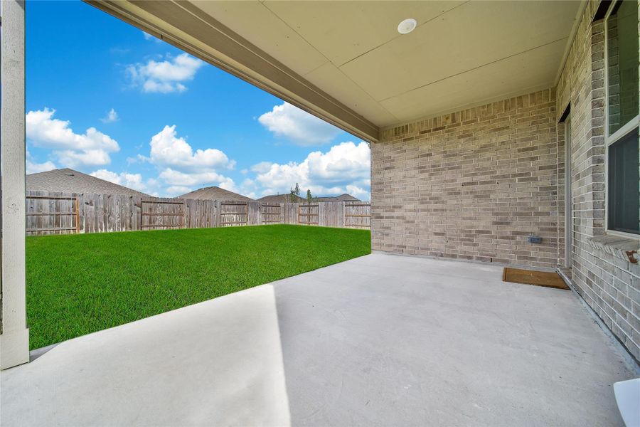 Exterior details and patio area of a home in , Cypress (Image 23).