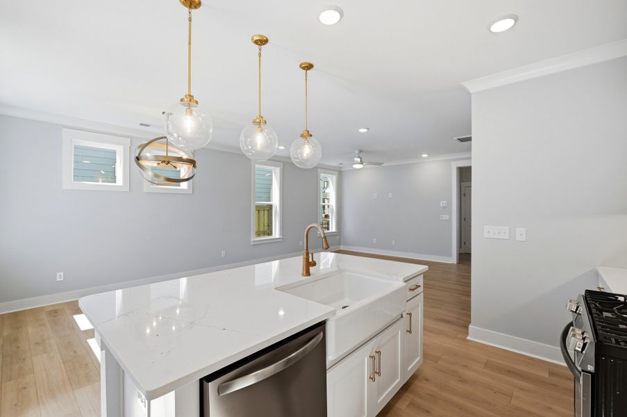 Representative furnished interior of a home built from the The Remington by RobuckHomes in Downtown Wilmington Collective, Wilmington (Image 9). Representative furnished interior of a home built from the The Remington by RobuckHomes in Downtown Wilmington Collective, Wilmington (Image 9).