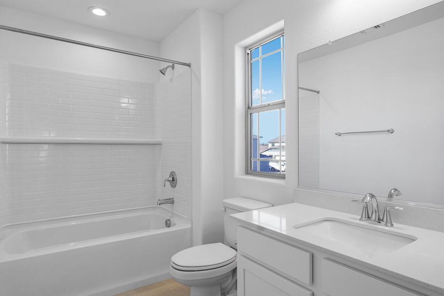 Furnished interior view inside a new home in Artisan at Asante Vista Collection, Surprise (Image 11).