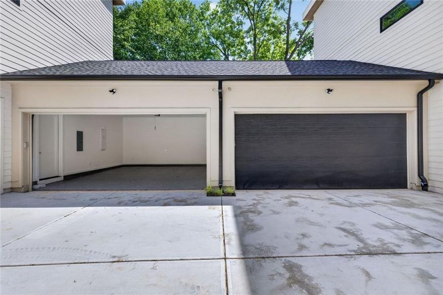 Exterior details and patio area of a home in , Atlanta (Image 35). Exterior details and patio area of a home in , Atlanta (Image 35).
