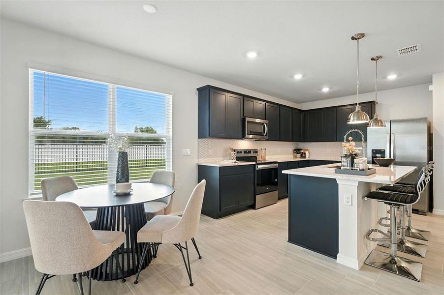 Furnished interior view inside a new home in Amelia Groves, St. Cloud (Image 9).