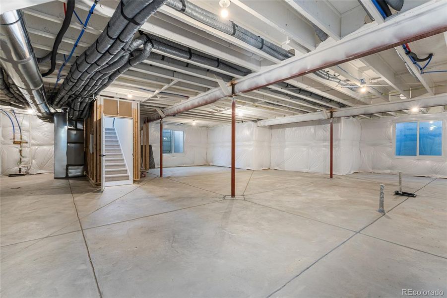 In-progress construction of a new home in Hilltop at Inspiration, Aurora, CO (Image 23).