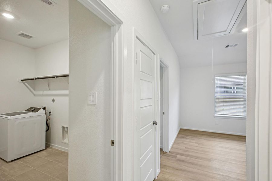 Photo is not of the actual home, but is an inspirational photo of builder’s model home and may depict options, furnishings, and/or decorator features that are not included