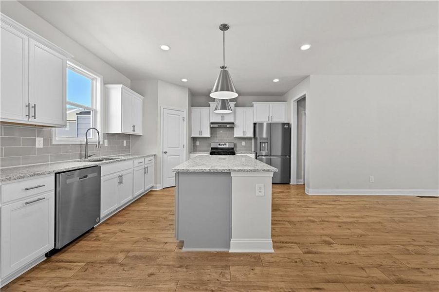 Furnished interior view inside a new home in , Sugar Hill (Image 11).