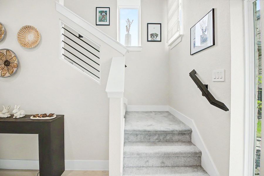 Spacious, unfurnished interior of a new home in , Cypress (Image 19).