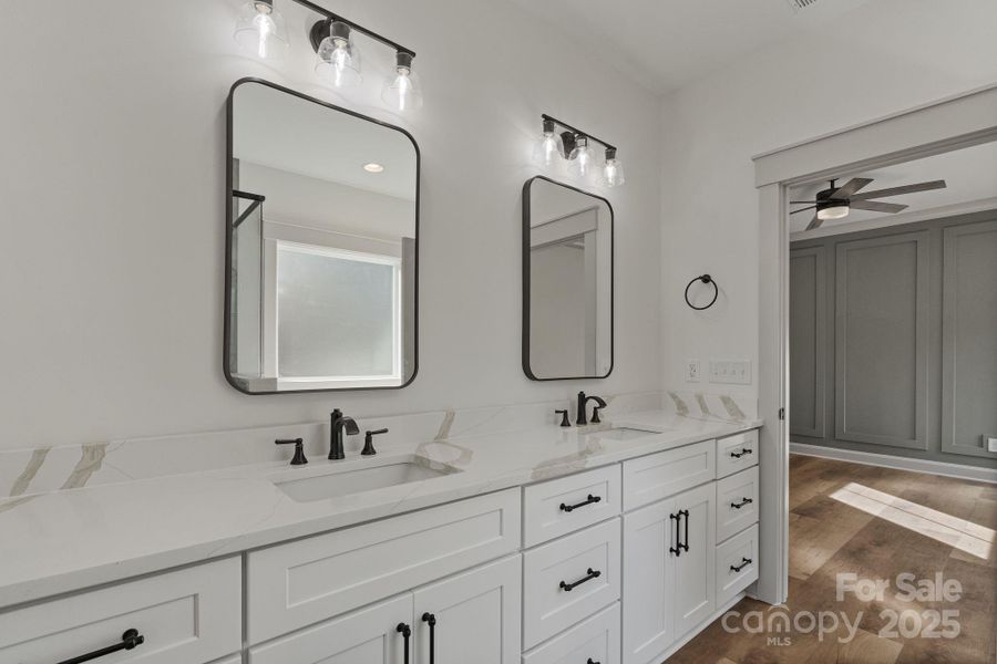 Furnished interior view inside a new home in , Clover (Image 7). Furnished interior view inside a new home in , Clover (Image 7).