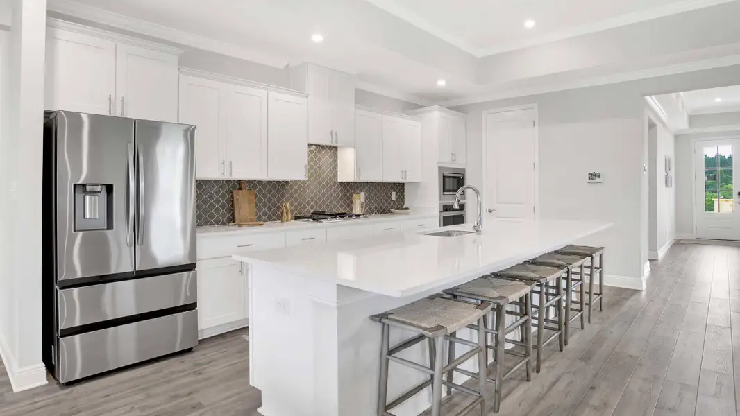 Furnished interior view inside a new home in Golden Gate, Naples (Image 7).