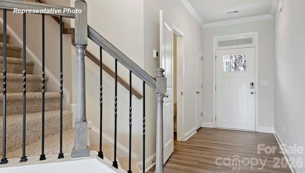 Spacious, unfurnished interior of a new home in Skybrook Corners, Huntersville (Image 14).