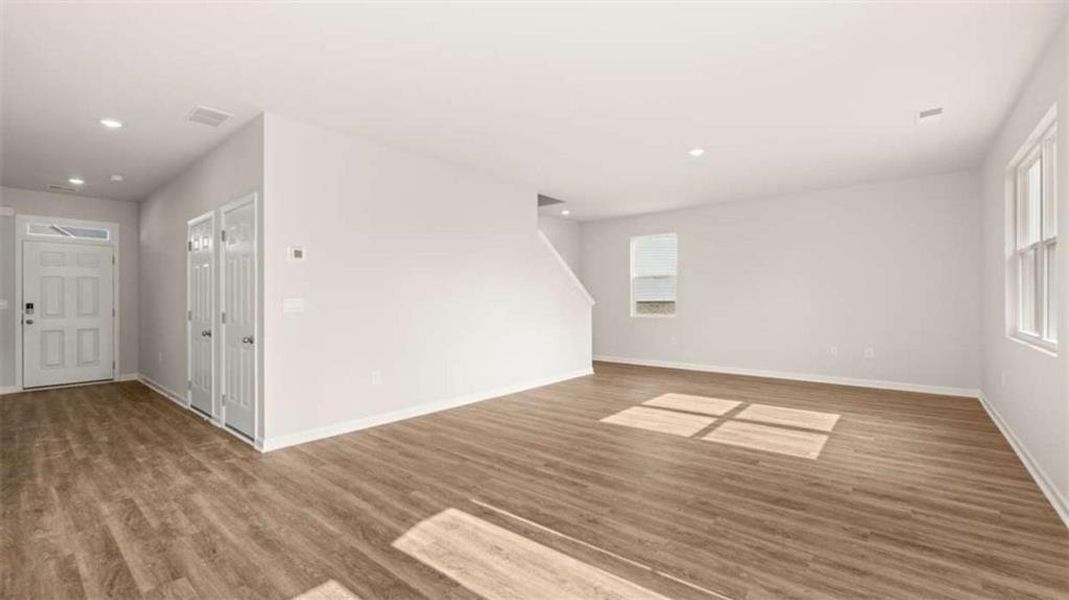 Spacious, unfurnished interior of a new home in The Reserve at Calcutta, Stockbridge (Image 16).