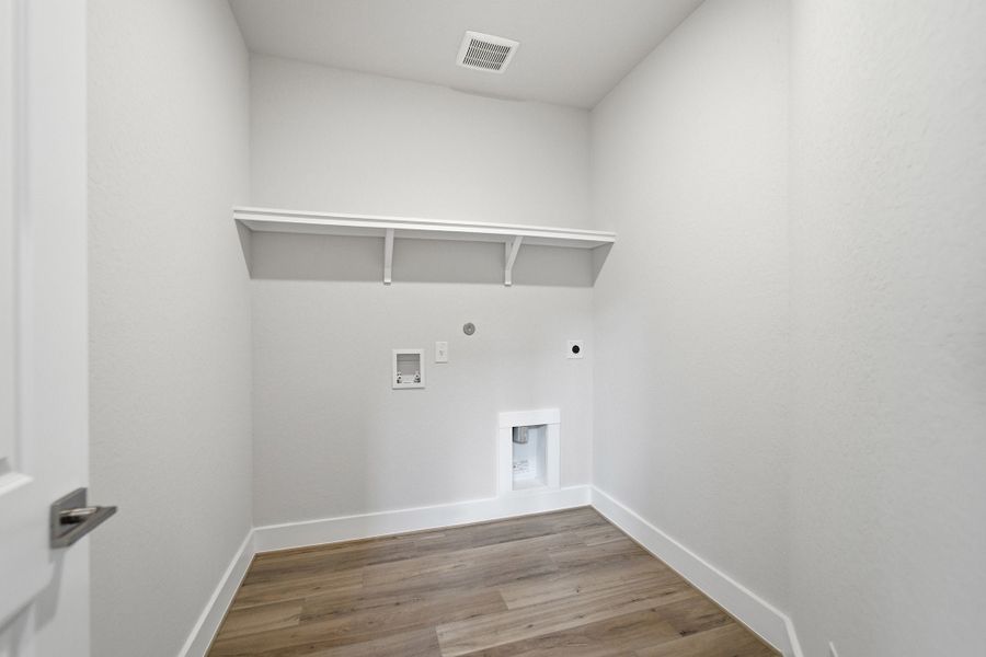 Spacious, unfurnished interior of a new home in The Woodlands at Medina Hills, Mico (Image 19). Spacious, unfurnished interior of a new home in The Woodlands at Medina Hills, Mico (Image 19).
