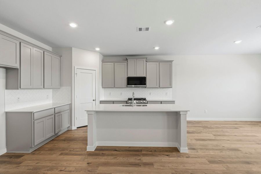 Furnished interior view inside a new home in Mirabella, Brookshire (Image 9).