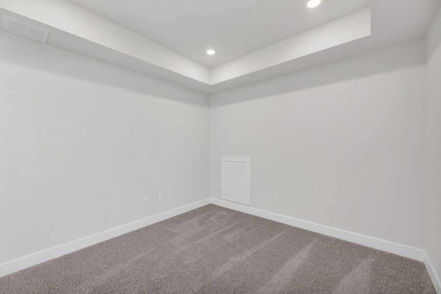 Spacious, unfurnished interior of a new home in The Colony - 50', Bastrop (Image 15). Spacious, unfurnished interior of a new home in The Colony - 50', Bastrop (Image 15).