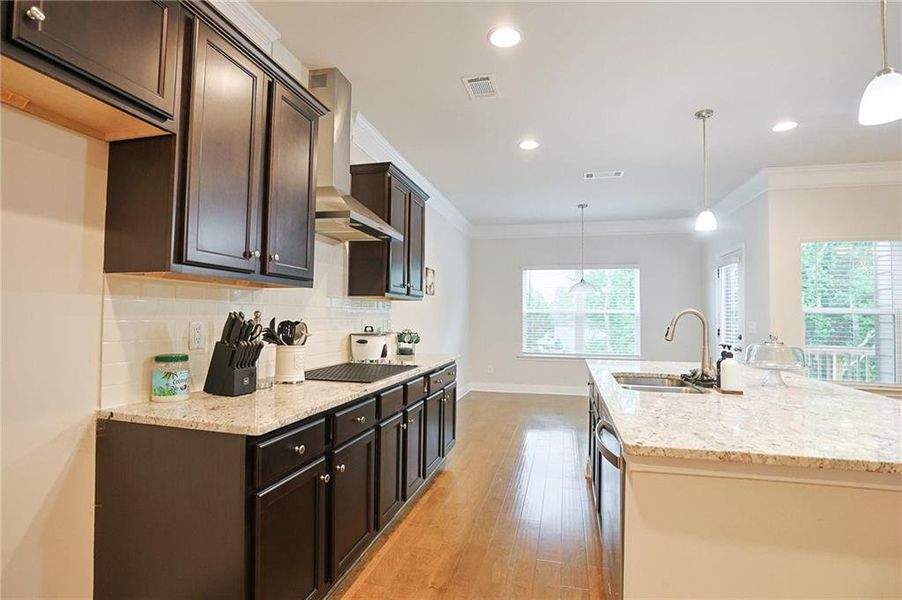 Furnished interior view inside a new home in , Auburn (Image 16).