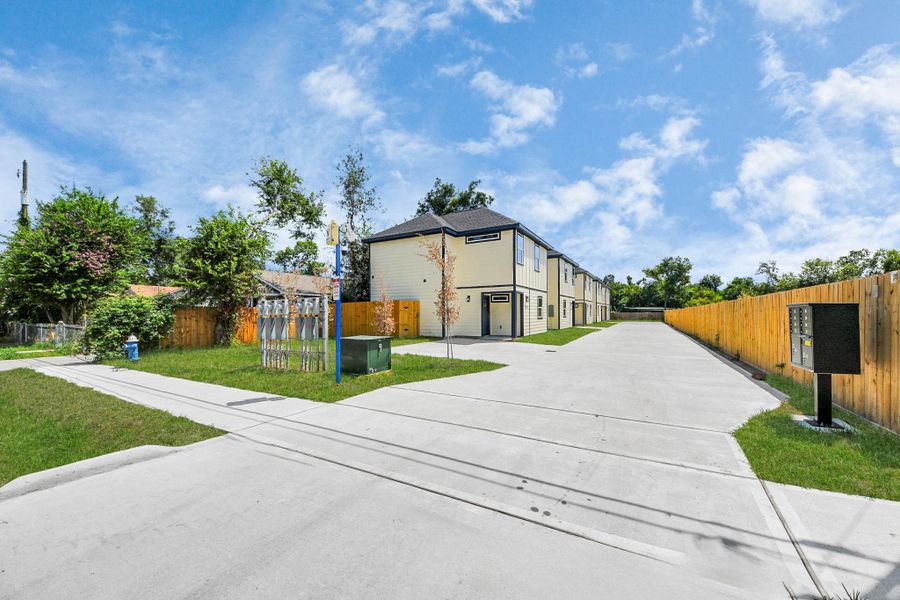Front exterior of a new home in , Houston, TX, highlighting curb appeal (Image 2).