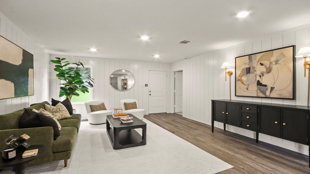 Furnished interior view inside a new home in Sunset Valley, Hockley (Image 6).