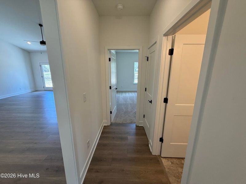 Spacious, unfurnished interior of a new home in Wood Creek Landing, Leland (Image 29).