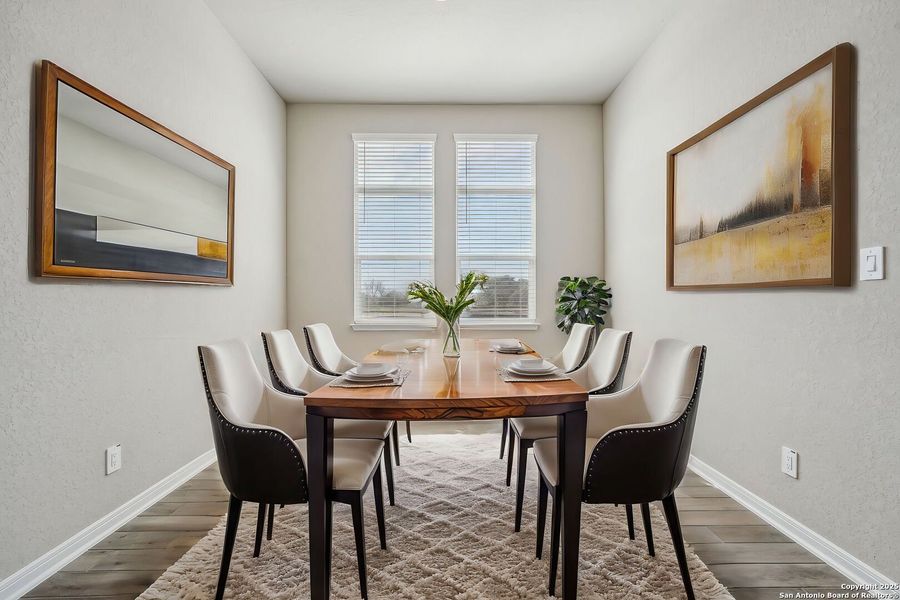 Furnished interior view inside a new home in Carmel Ranch, Schertz (Image 7).