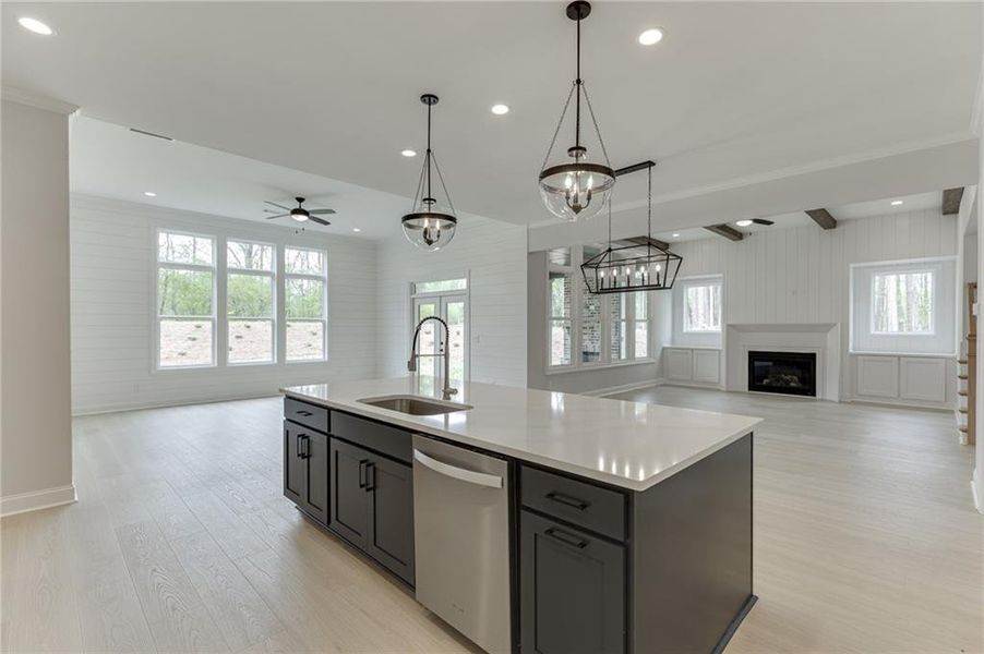 Furnished interior view inside a new home in , Cumming (Image 8). Furnished interior view inside a new home in , Cumming (Image 8).