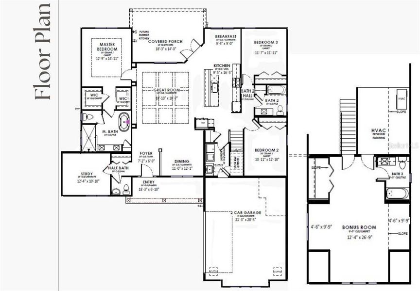 LV61 Dakota Timeless Artisan Floor Plan