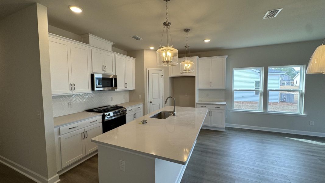 Furnished interior view inside a new home in , Summerville (Image 9).
