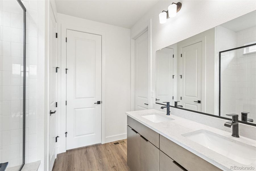 Furnished interior view inside a new home in Terrain Oak Valley, Castle Rock (Image 10).