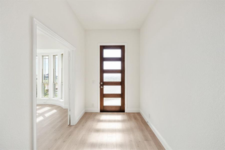 Spacious, unfurnished interior of a new home in Country Lakes, Denton (Image 24). Spacious, unfurnished interior of a new home in Country Lakes, Denton (Image 24).
