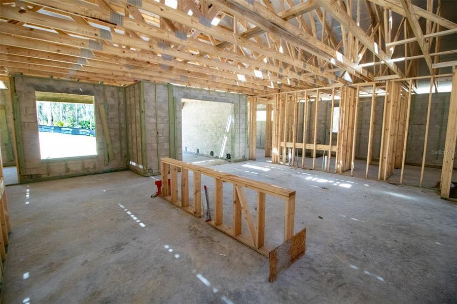 In-progress construction of a new home in , Beverly Hills, FL (Image 4).