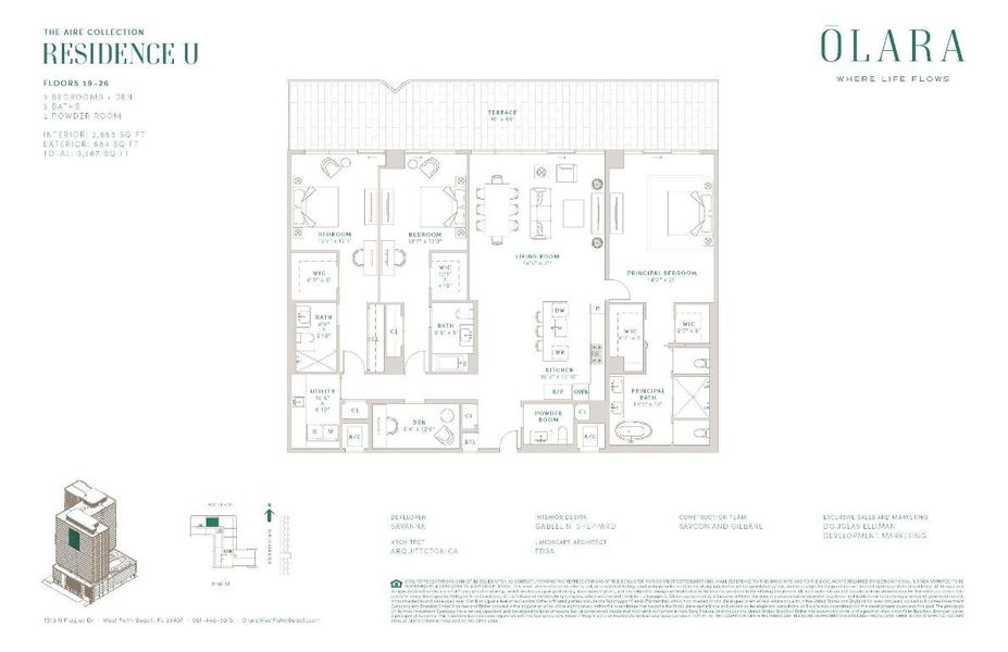 Residence U Floor Plate