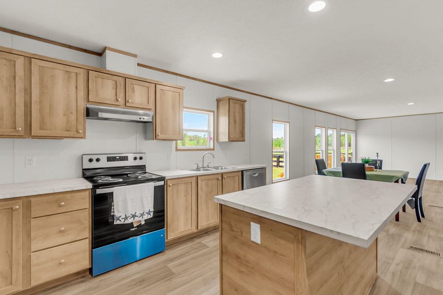 Furnished interior view inside a new home in , Dorchester (Image 11).