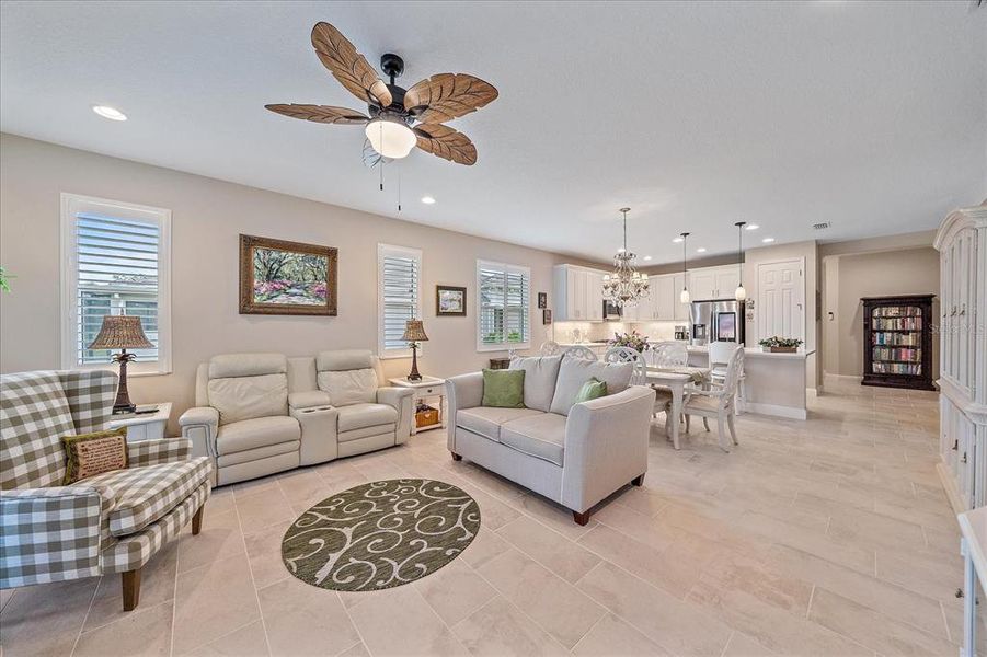 Furnished interior view inside a new home in The Laurels Villas, Parrish (Image 9).