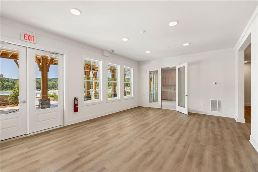 Spacious, unfurnished interior of a new home in The Estates at Gainesville Township, Gainesville (Image 6).