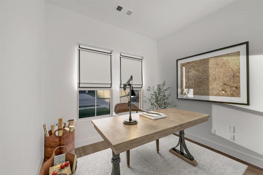 Furnished interior view inside a new home in Sterling Greene, Arlington (Image 5).
