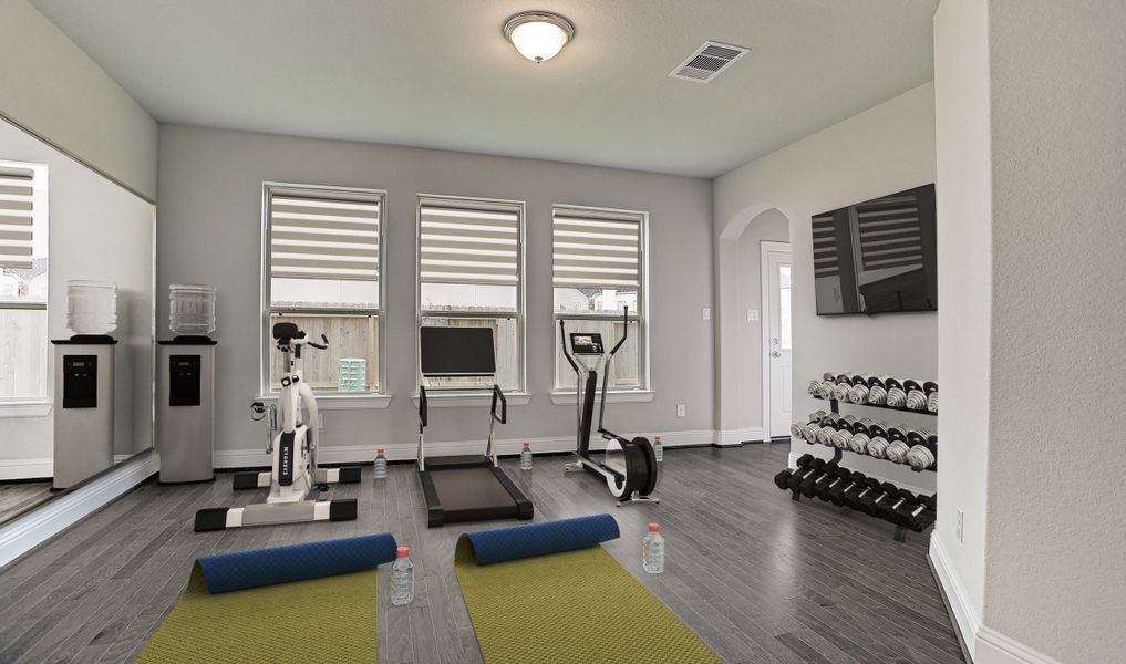 Downstairs activity room