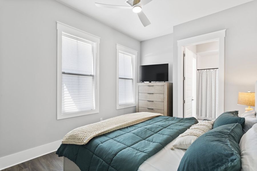 Representative furnished interior of a home built from the The Heron 20 by Brock Built in Twin Palms, Inlet Beach (Image 43).