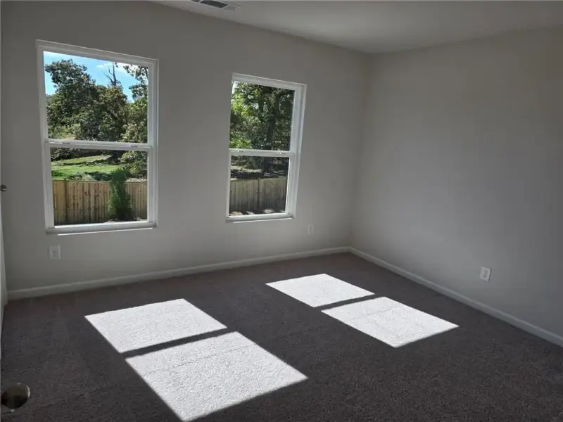 Spacious, unfurnished interior of a new home in Magnolia Trace, Flowery Branch (Image 16). Spacious, unfurnished interior of a new home in Magnolia Trace, Flowery Branch (Image 16).