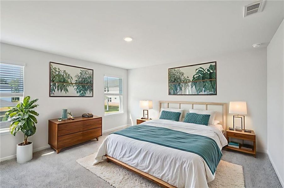 Furnished interior view inside a new home in Martin Springs - Reserve Series, Lawrenceville (Image 10).