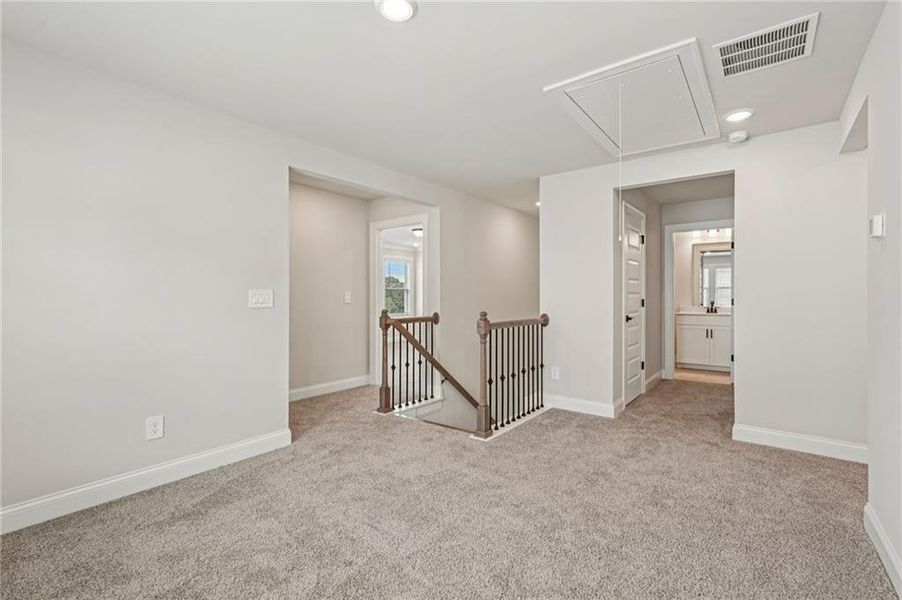 Spacious, unfurnished interior of a new home in Hemingway - Reserve Series, Cumming (Image 45).