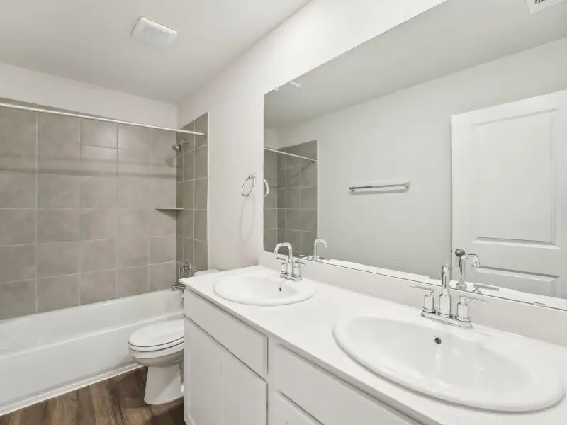 Photo is not of the actual home, but is an inspirational photo of builder’s model home and may depict options, furnishings, and/or decorator features that are not included