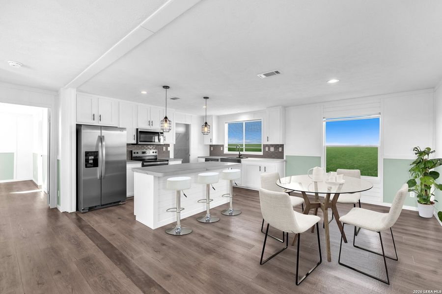 Furnished interior view inside a new home in , La Vernia (Image 10).