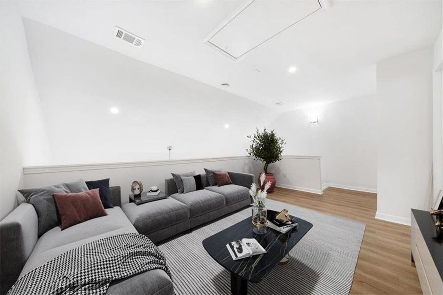 Furnished interior view inside a new home in , Union City (Image 14).